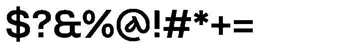 Magise Pro Semibold Font OTHER CHARS