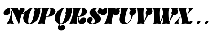 Magiste Crystal Italic Font UPPERCASE
