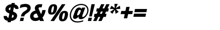 Maglith Grotesk Bold Oblique Font OTHER CHARS