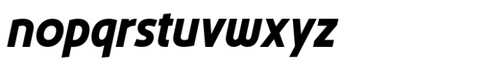 Maglith Grotesk Bold Oblique Font LOWERCASE