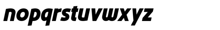 Maglith Grotesk Extra Bold Oblique Font LOWERCASE