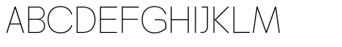Maglith Grotesk Thin Font UPPERCASE
