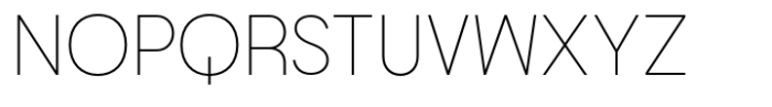 Maglith Grotesk Thin Font UPPERCASE