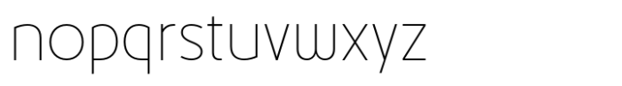 Maglith Grotesk Thin Font LOWERCASE