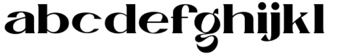 Maglony Black Font LOWERCASE