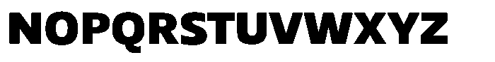 Magmir Black Font UPPERCASE