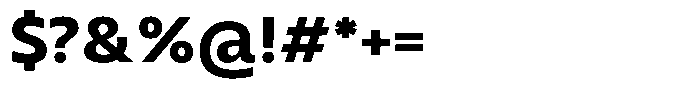 Magmir Bold Font OTHER CHARS