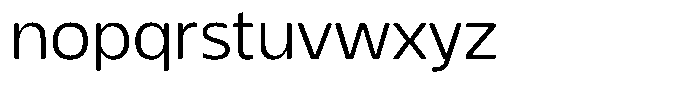 Magmir Light Font LOWERCASE