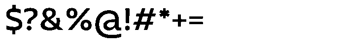 Magmir Medium Font OTHER CHARS