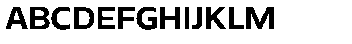 Magmir Semi Bold Font UPPERCASE