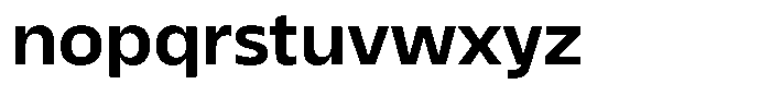 Magmir Semi Bold Font LOWERCASE