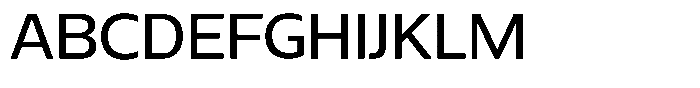 Magmir Variable Regular Font UPPERCASE
