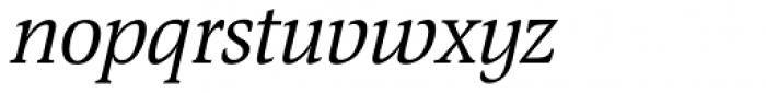 Magna Light Italic Font LOWERCASE
