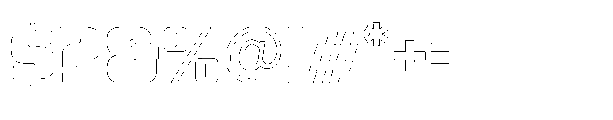Magna Lux Outlines Font OTHER CHARS