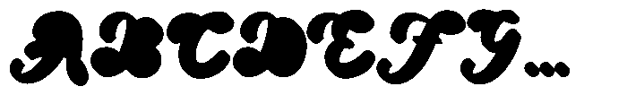 Magnaford Extrude Font UPPERCASE