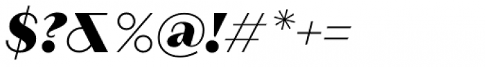 Magnat Head ExtraBold Italic Font OTHER CHARS