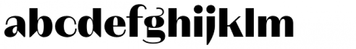 Magnat Head ExtraBold Font LOWERCASE