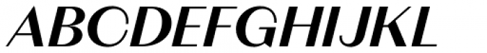 Magnat Head SemiBold Italic Font UPPERCASE