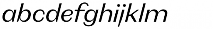 Magnat Text Regular Italic Font LOWERCASE
