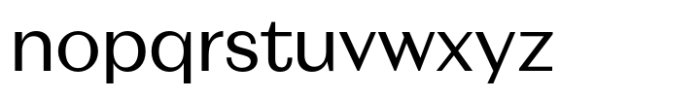 Magnat Text Regular Font LOWERCASE