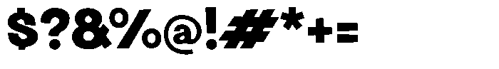 Magnazen Font OTHER CHARS