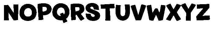 Magnazen Font UPPERCASE