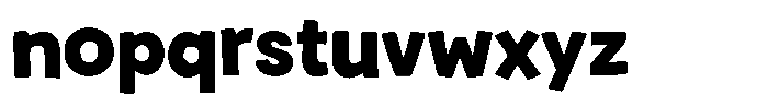 Magnazen Font LOWERCASE