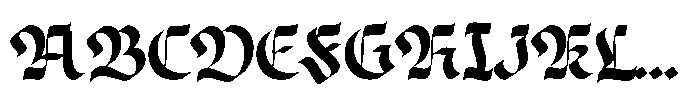 Magnefico Avenue Font UPPERCASE