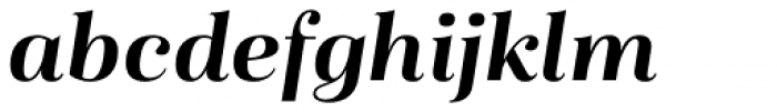 Magnel Display Bold Italic Font LOWERCASE