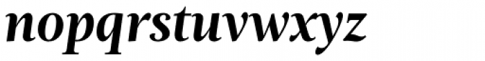 Magneta Bold Italic Font LOWERCASE
