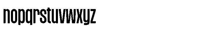 Magnete Sans Bold Font LOWERCASE