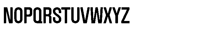 Magnete Sans Expanded Bold Font UPPERCASE