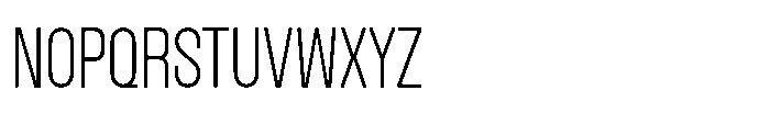 Magnete Sans Expanded Light Font UPPERCASE