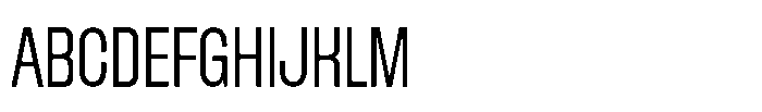 Magnete Sans Expanded Regular Font UPPERCASE