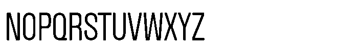 Magnete Sans Expanded Regular Font UPPERCASE