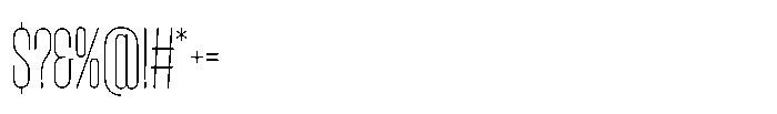Magnete Sans Extralight Font OTHER CHARS