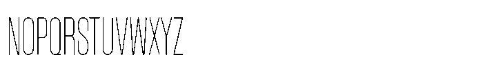 Magnete Sans Extralight Font UPPERCASE