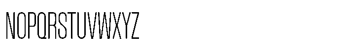 Magnete Sans Light Font UPPERCASE