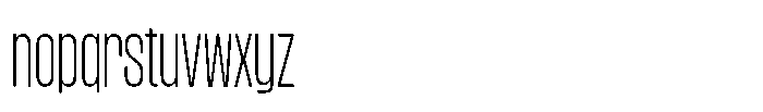Magnete Sans Light Font LOWERCASE
