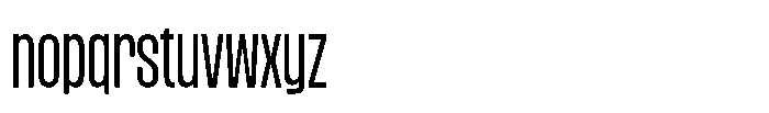 Magnete Sans Medium Font LOWERCASE