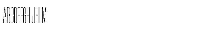 Magnete Sans Narrow Extralight Font UPPERCASE