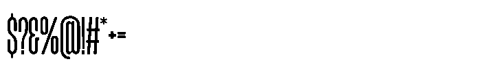 Magnete Sans Narrow Medium Font OTHER CHARS