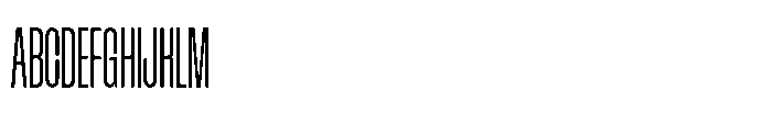 Magnete Sans Narrow Regular Font UPPERCASE
