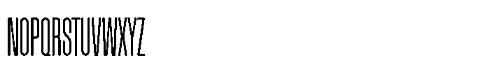 Magnete Sans Narrow Regular Font UPPERCASE