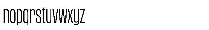 Magnete Sans Regular Font LOWERCASE