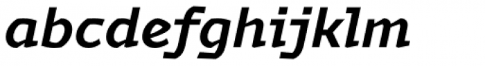 Magnetic Pro Bold Italic Font LOWERCASE