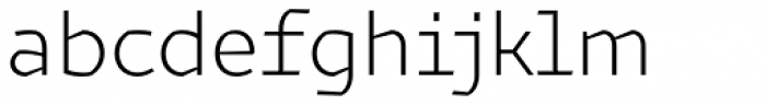 Magnetic Pro Extra Light Font LOWERCASE
