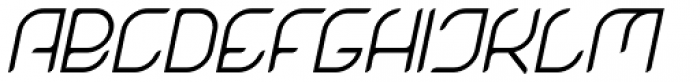 Magnetica Italic Font UPPERCASE