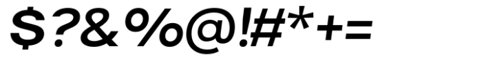 Magnetum Regular Italic Font OTHER CHARS