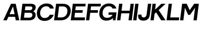 Magnetum Regular Italic Font